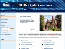 Tablet Screenshot of helindigitalcommons.org